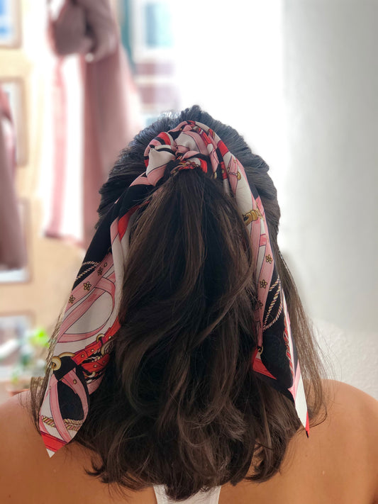Satin Ribbon Scrunchie