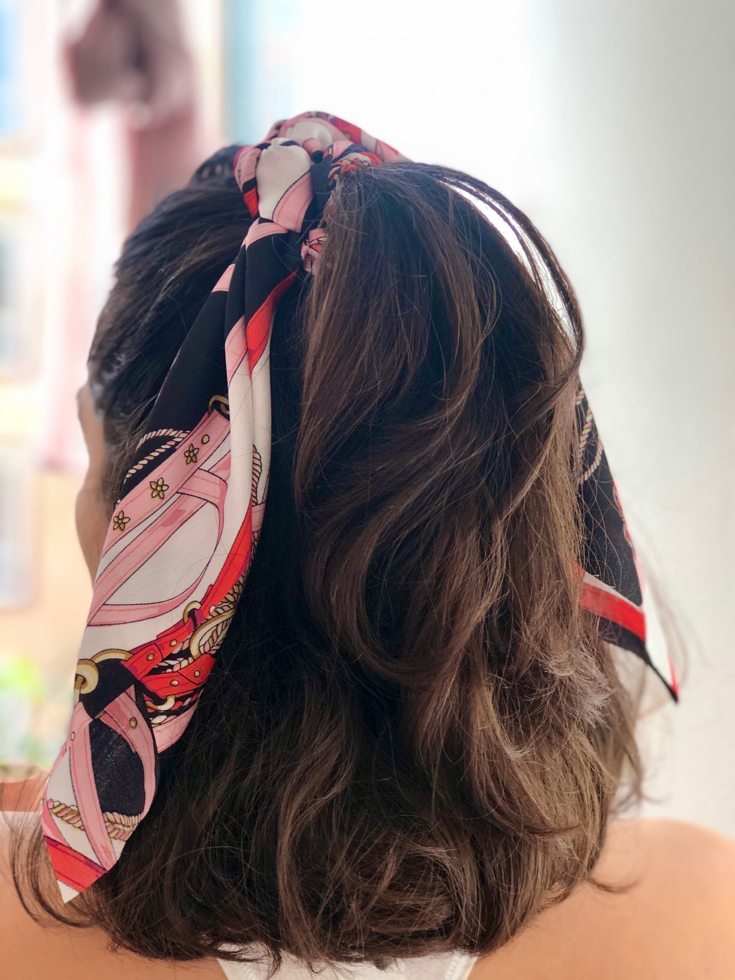Satin Ribbon Scrunchie