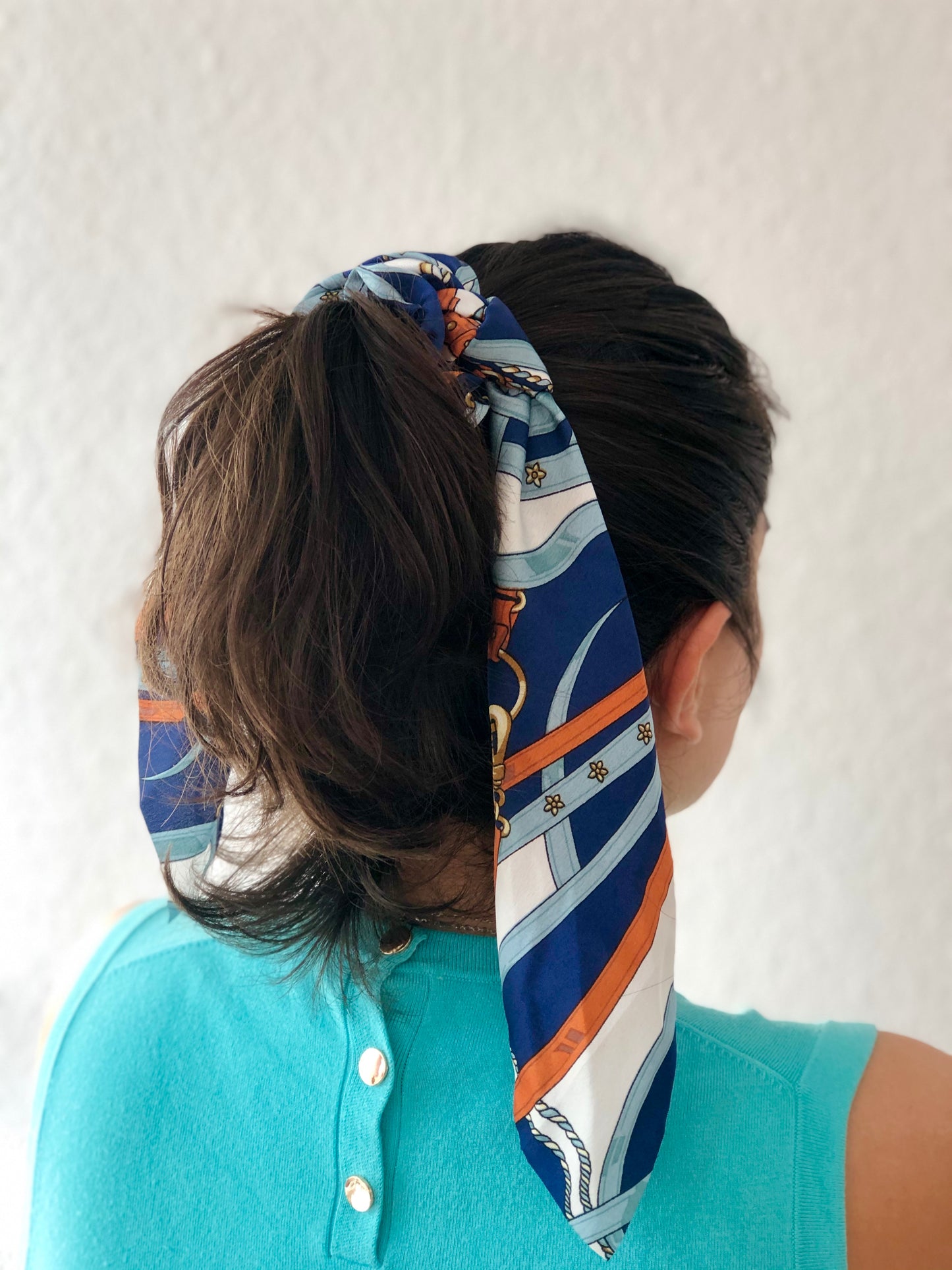 Satin Ribbon Scrunchie